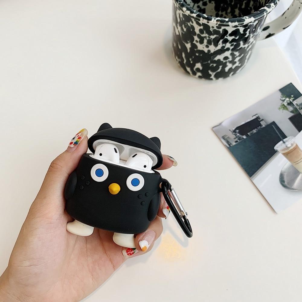 Standing Owl Premium AirPods Case Shock Proof Cover