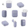 Simple Slim Silicone Assorted Colors Airpods Case Covers