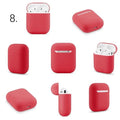 Simple Slim Silicone Assorted Colors Airpods Case Covers