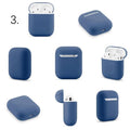 Simple Slim Silicone Assorted Colors Airpods Case Covers