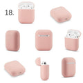 Simple Slim Silicone Assorted Colors Airpods Case Covers