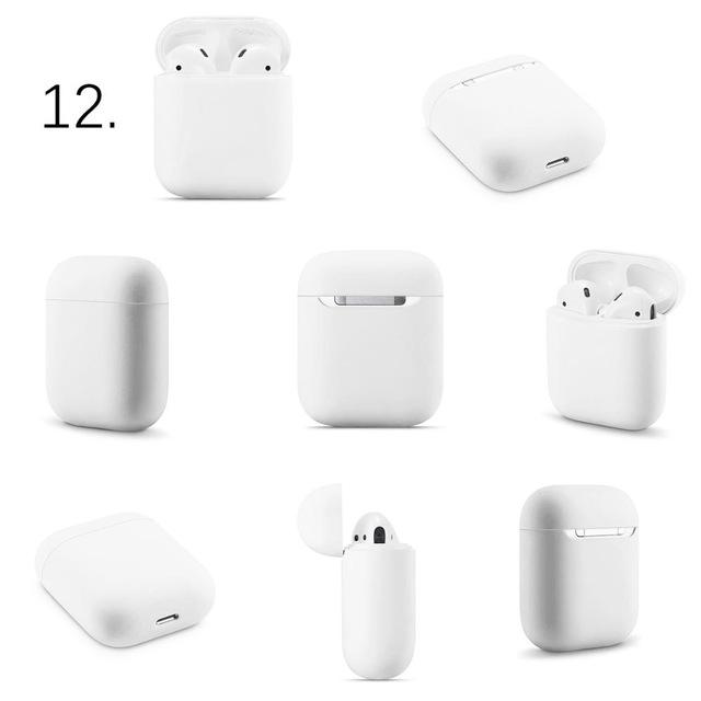 Simple Slim Silicone Assorted Colors Airpods Case Covers