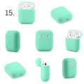 Simple Slim Silicone Assorted Colors Airpods Case Covers