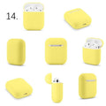 Simple Slim Silicone Assorted Colors Airpods Case Covers