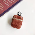 Luxury Suede AirPods Case Shock Proof Cover