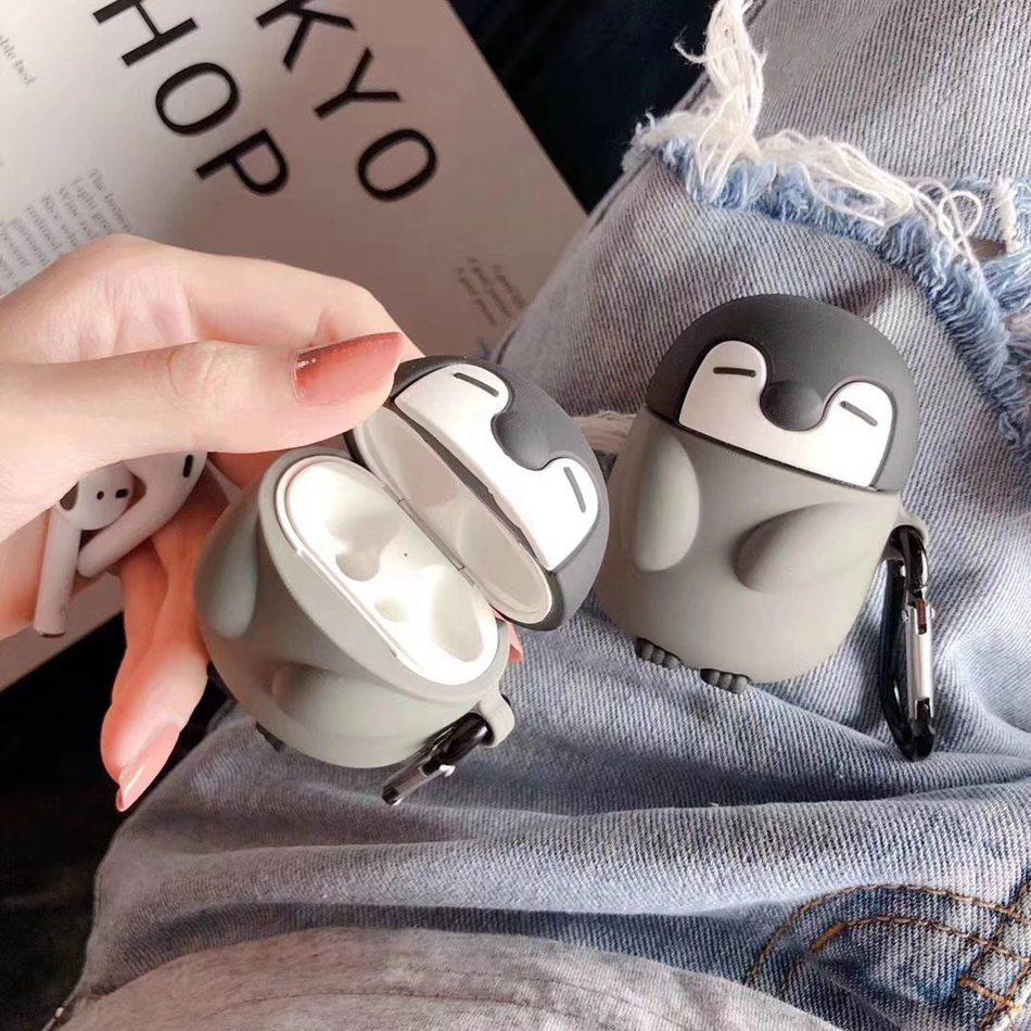 Penguin 'Happy Feet' Premium AirPods Case Shock Proof Cover