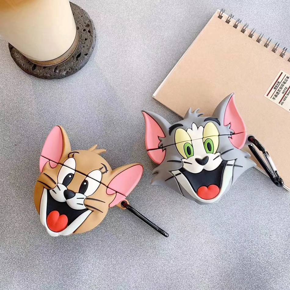 Tom and Jerry 'Excited Jerry' Premium AirPods Case Shock Proof Cover