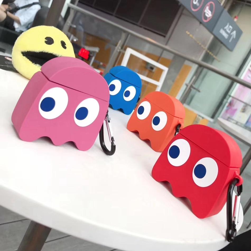 Nintendo 'Pac-Man Ghost' Premium AirPods Case Shock Proof Cover