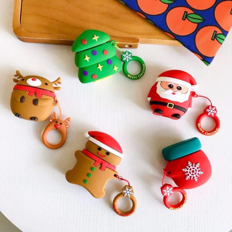 Christmas Gingerbread Cookie Premium AirPods Case Shock Proof Cover