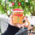 Christmas Gingerbread Cookie Premium AirPods Case Shock Proof Cover