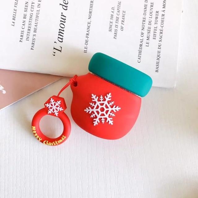 Christmas Mitten Premium AirPods Case Shock Proof Cover