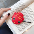 Red Japanese Coy Fish Premium AirPods Case Shock Proof Cover