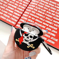 Pirate Skull with Red Bandanna Premium AirPods Case Shock Proof Cover