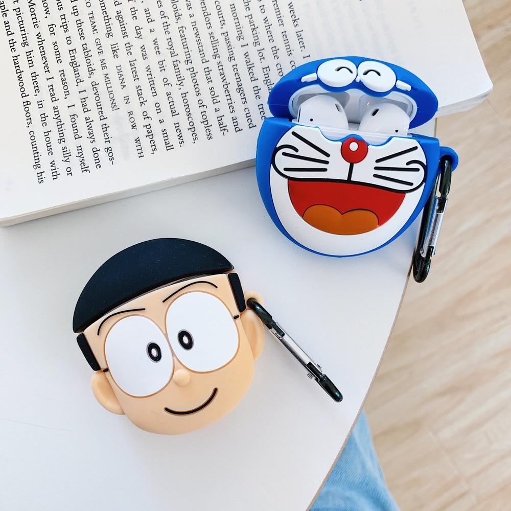 Doraemon 'Nobita Nobi' Premium AirPods Case Shock Proof Cover