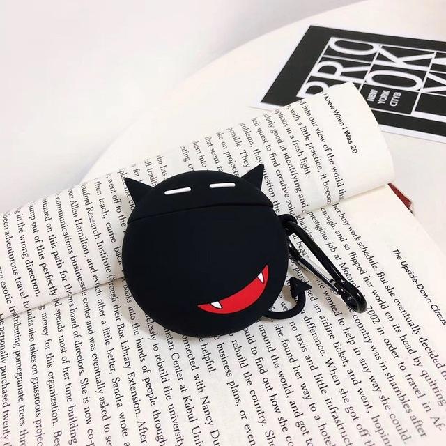 Black Little Devil Premium AirPods Case Shock Proof Cover