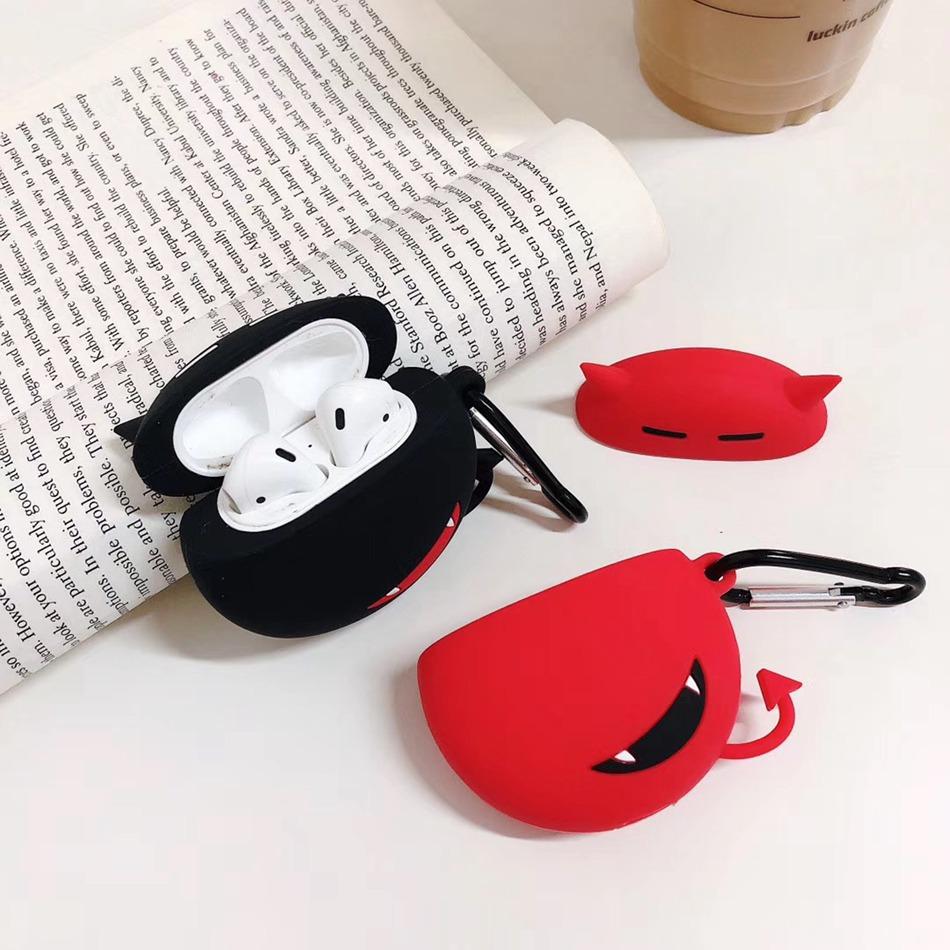 Red Little Devil Premium AirPods Case Shock Proof Cover