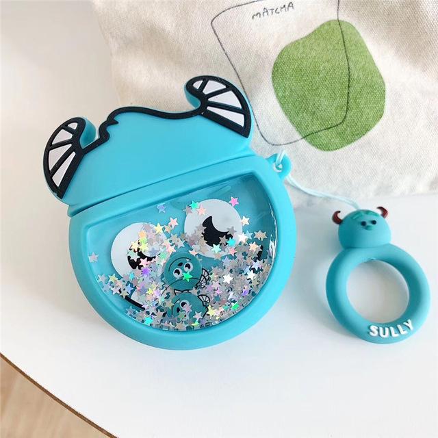 Monsters Inc. 'Baby Sully Snow Globe' Premium AirPods Case Shock Proof Cover