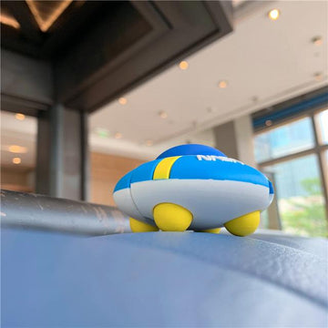 Cute Alien Flying Saucer Premium AirPods Case Shock Proof Cover