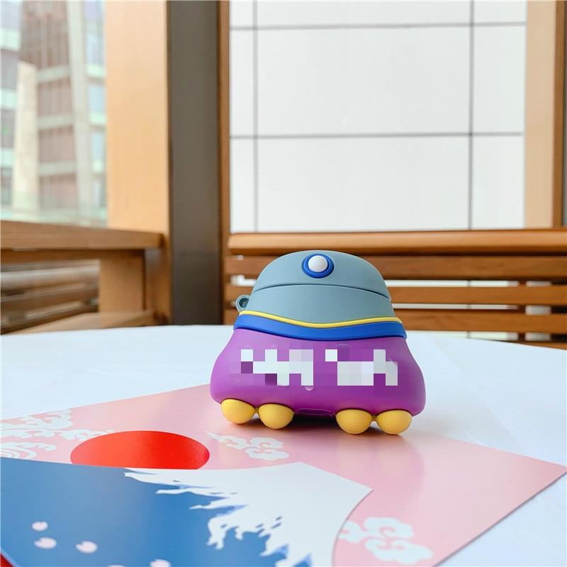 Cute Alien Flying Space Craft Premium AirPods Case Shock Proof Cover