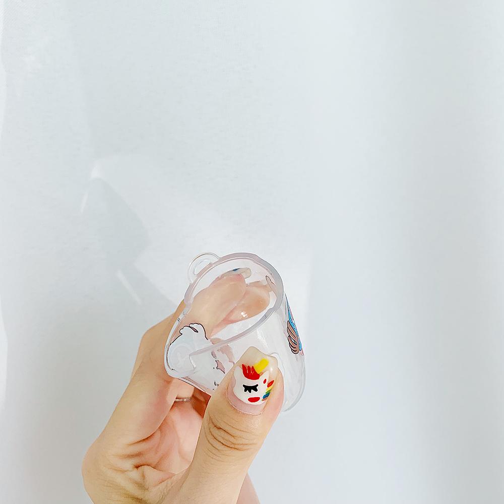 One Piece 'Zoro' Clear Acrylic AirPods Case Shock Proof Cover