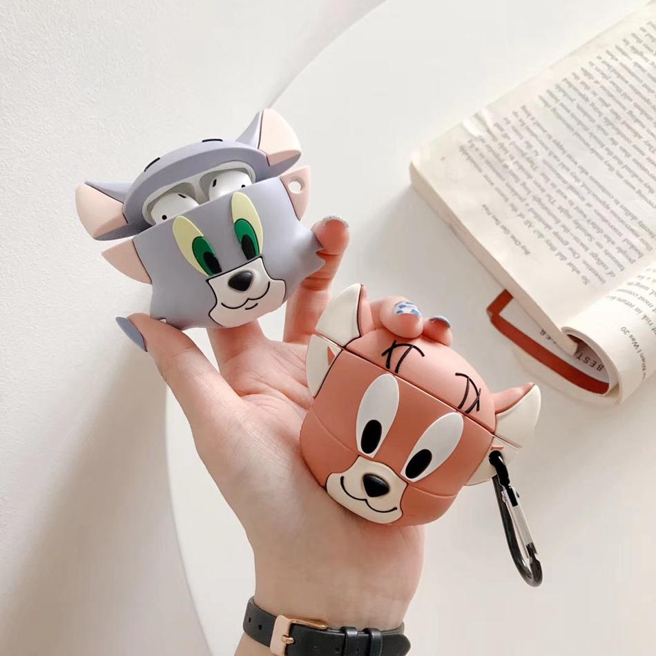 Tom and Jerry 'Cute Jerry' Premium AirPods Case Shock Proof Cover