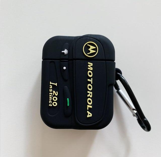 Classic Old School Motorola Beeper AirPods Case Shock Proof Cover