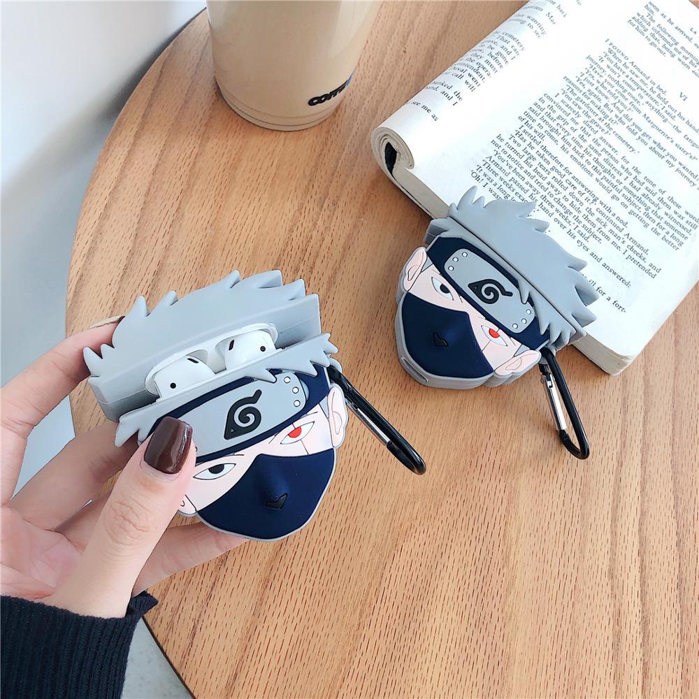 Naruto 'Kakashi Hatake' Premium AirPods Case Shock Proof Cover