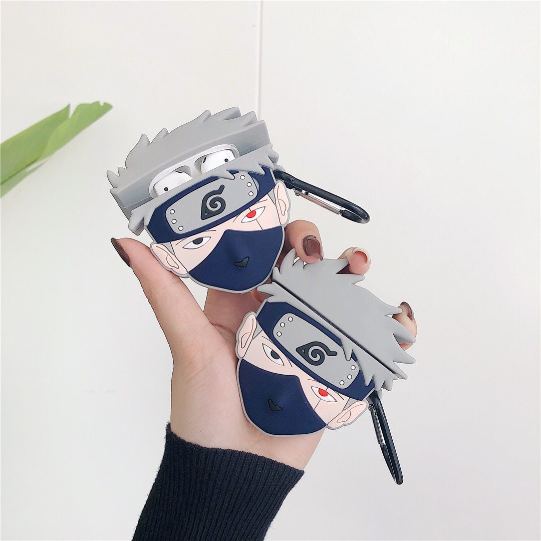 Naruto 'Kakashi Hatake' Premium AirPods Case Shock Proof Cover