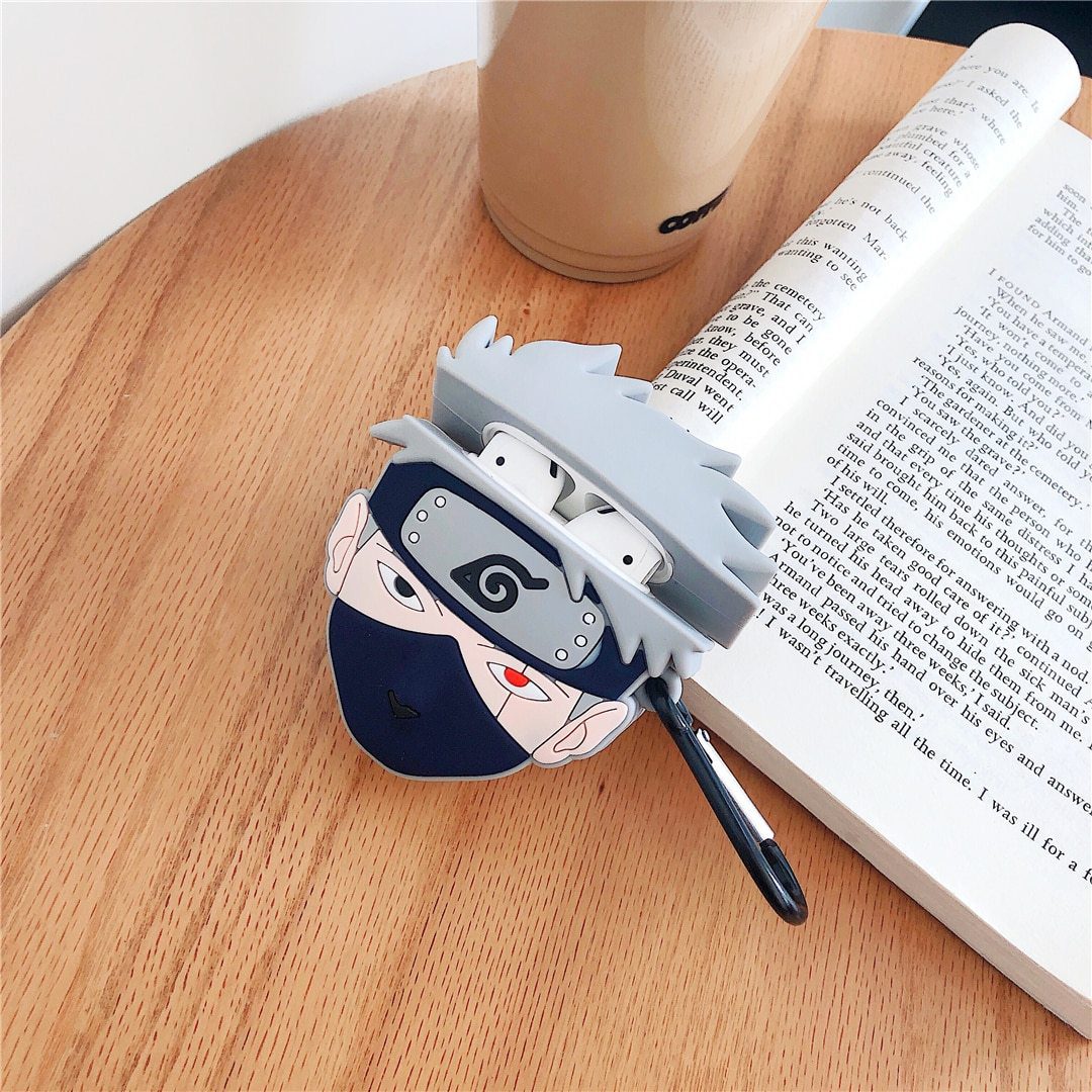 Naruto 'Kakashi Hatake' Premium AirPods Case Shock Proof Cover