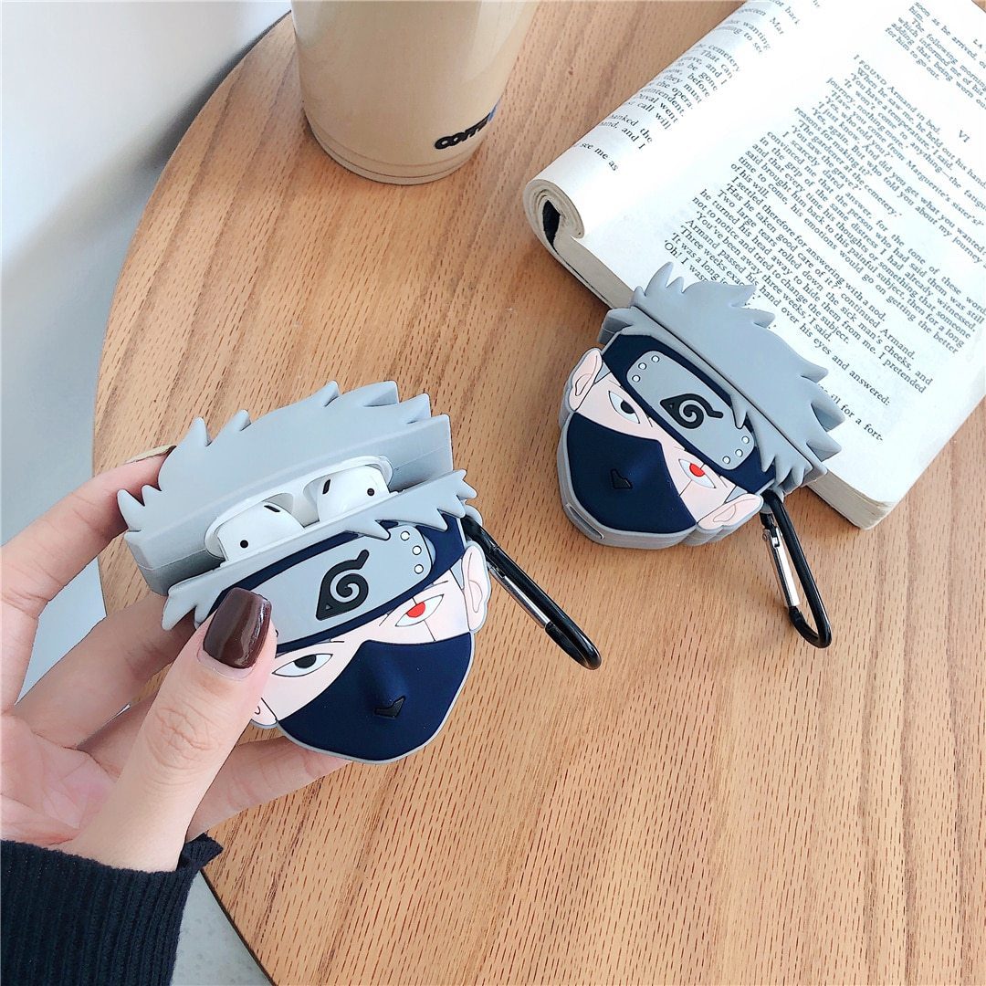 Naruto 'Kakashi Hatake' Premium AirPods Case Shock Proof Cover