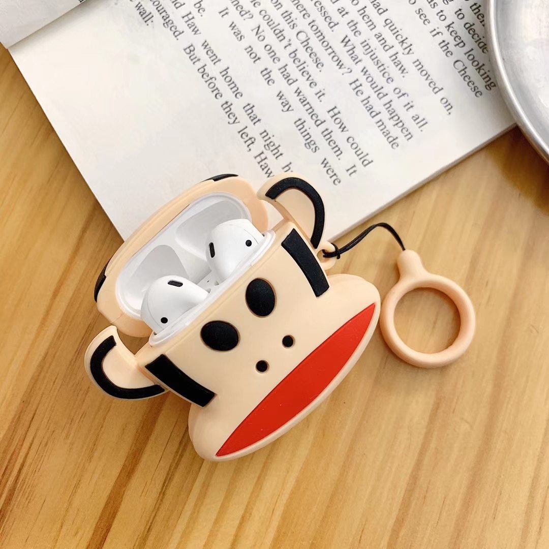 Cute Monkey Premium AirPods Case Shock Proof Cover