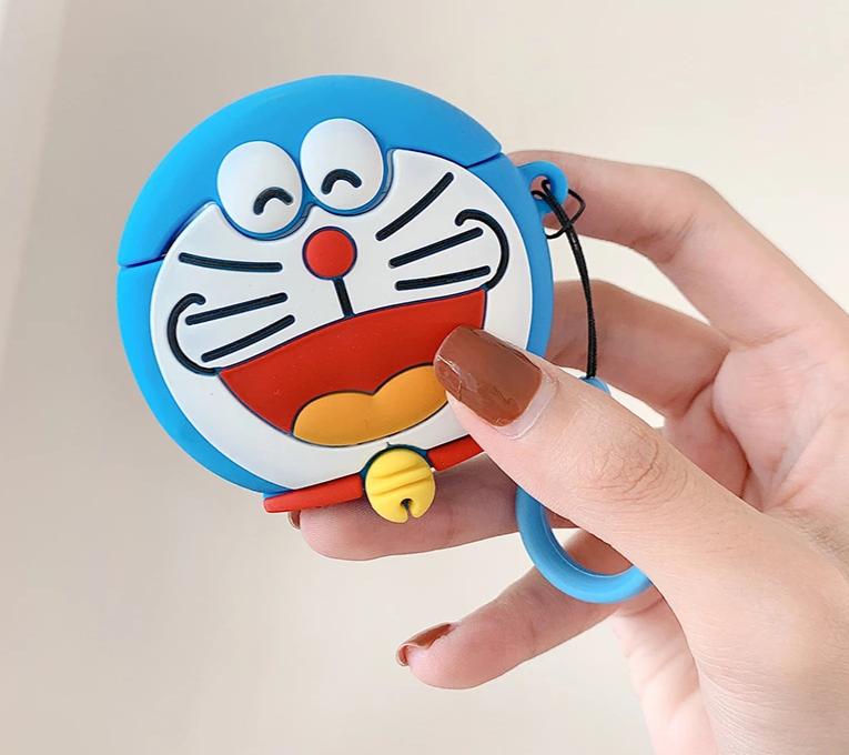 Doraemon 'Laughing' Premium AirPods Case Shock Proof Cover