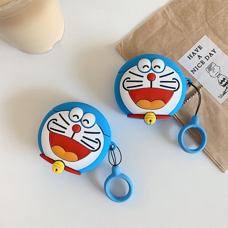 Doraemon 'Laughing' Premium AirPods Case Shock Proof Cover