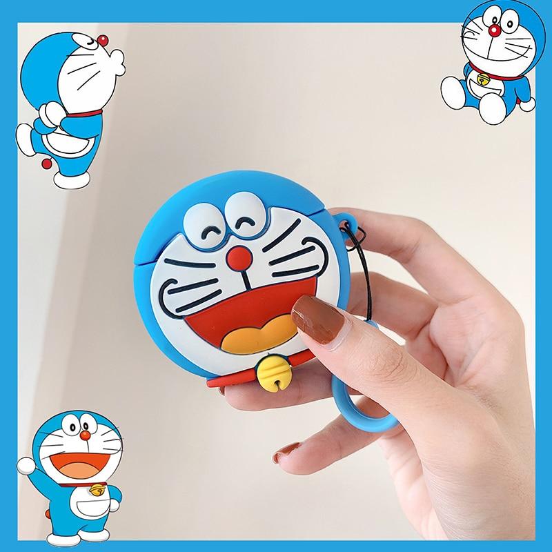 Doraemon 'Laughing' Premium AirPods Case Shock Proof Cover