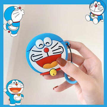 Doraemon 'Laughing' Premium AirPods Case Shock Proof Cover