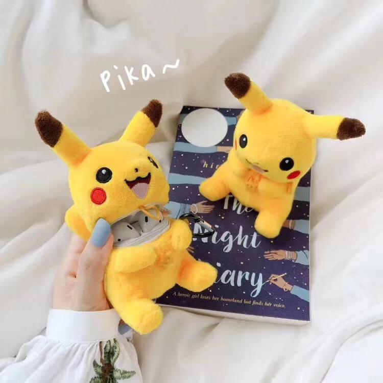 Pokemon 'Plush Furry Pikachu' Premium AirPods Case Shock Proof Cover