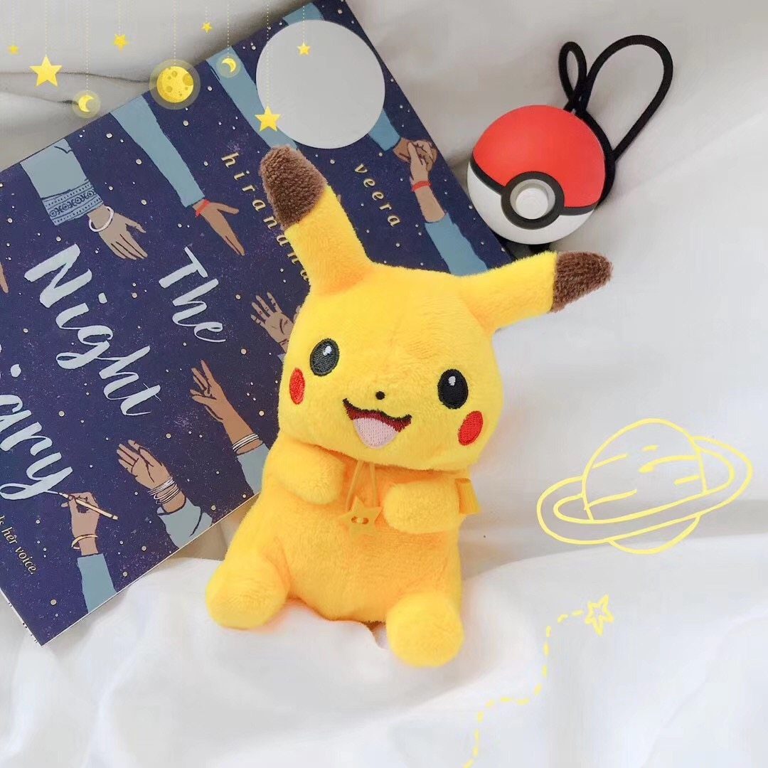 Pokemon 'Plush Furry Pikachu' Premium AirPods Case Shock Proof Cover