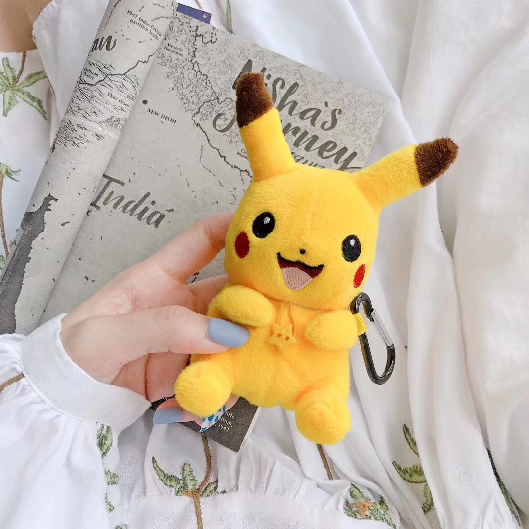 Pokemon 'Plush Furry Pikachu' Premium AirPods Case Shock Proof Cover