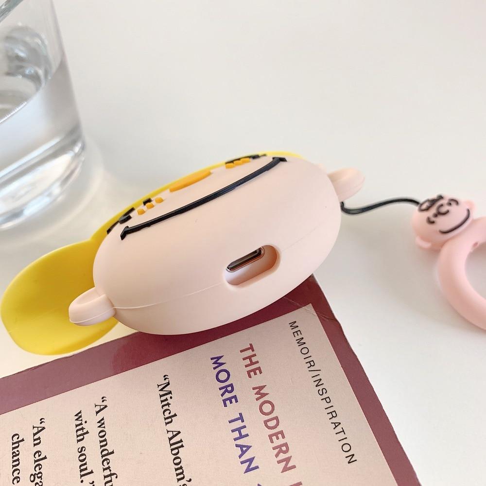 Charlie Brown 'Frowning with Cap' Premium AirPods Case Shock Proof Cover