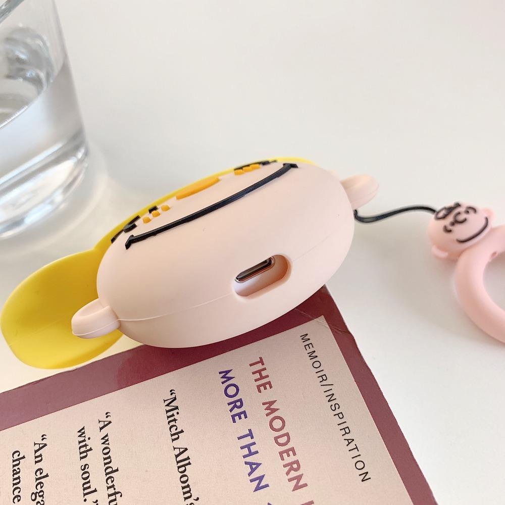 Charlie Brown 'Smiling with Cap' Premium AirPods Case Shock Proof Cover