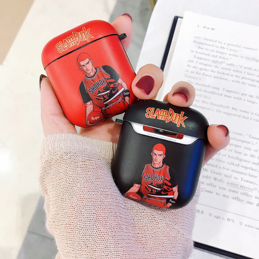 Slam Dunk 'Sakuragi Hanamichi' AirPods Case Shock Proof Cover