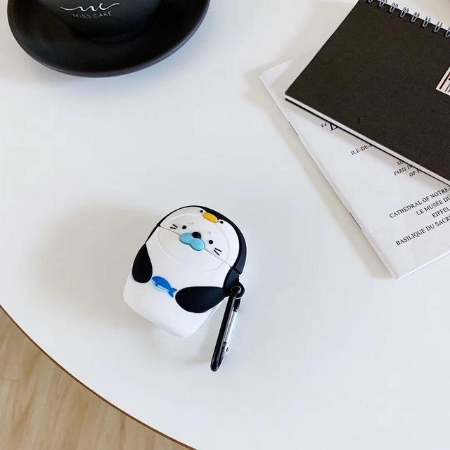 Seal in a Penguin Costume Premium AirPods Case Shock Proof Cover
