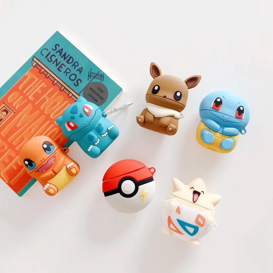 Pokemon 'Cute Sitting Squirtle' Premium AirPods Case Shock Proof Cover