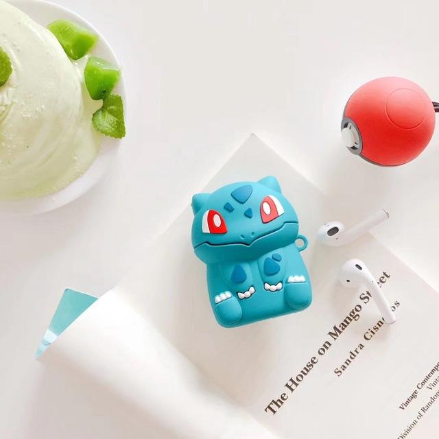 Pokemon 'Sitting Bulbasaur' Premium AirPods Case Shock Proof Cover