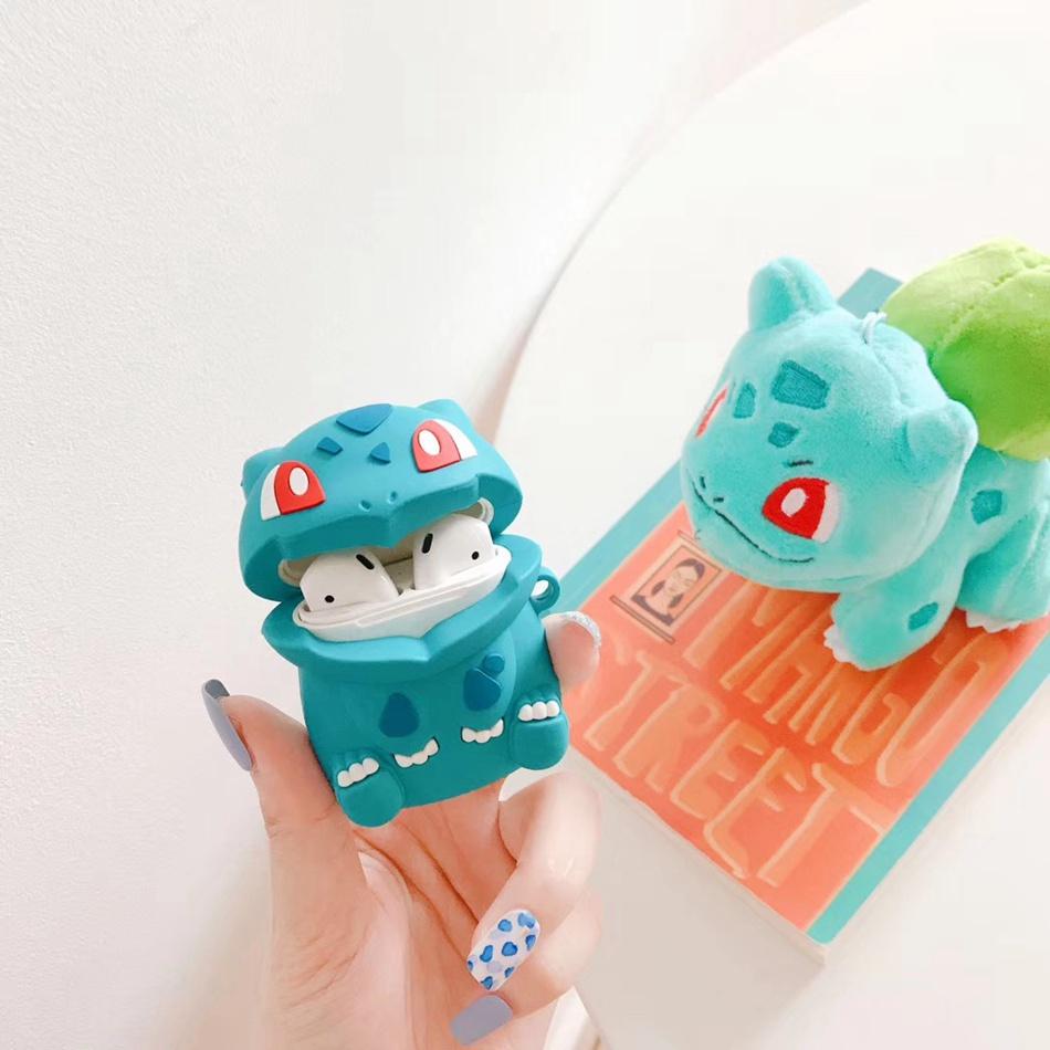 Pokemon 'Sitting Bulbasaur' Premium AirPods Case Shock Proof Cover