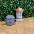 Cute Easter Island 'Moai Statue' Premium AirPods Case Shock Proof Cover