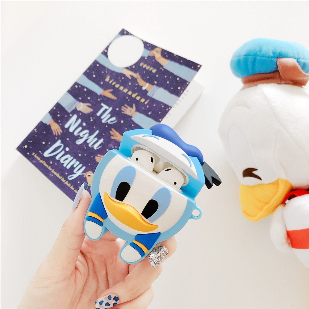 Cute Baby Donald 'Front and Butt' Premium AirPods Case Shock Proof Cover