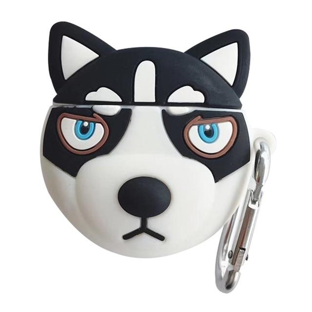 Cute Husky Dog Premium AirPods Case Shock Proof Cover