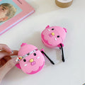 Cute Pink Chicken Premium AirPods Case Shock Proof Cover