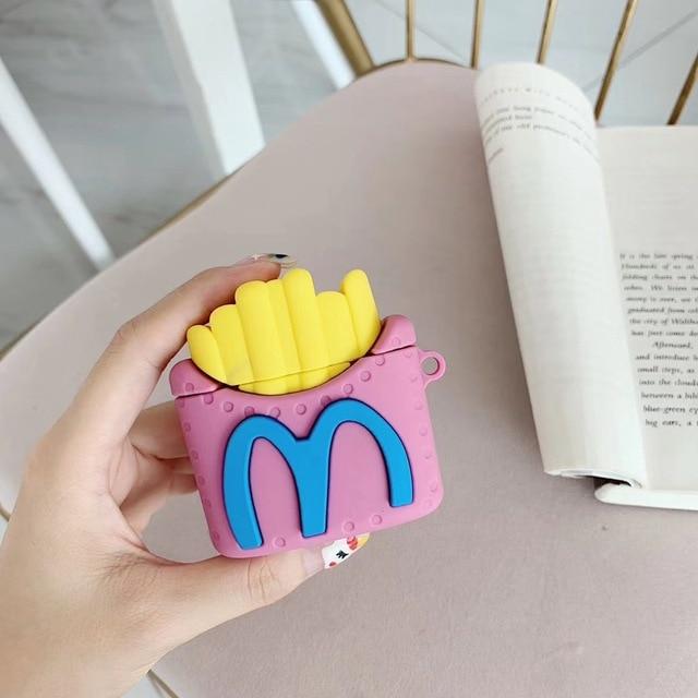 Cute French Fries Premium AirPods Case Shock Proof Cover